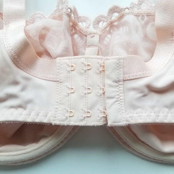 new Fayreform Full Bust Figure Unlined Lace Underwire Bra 32F - Picture 6 of 11